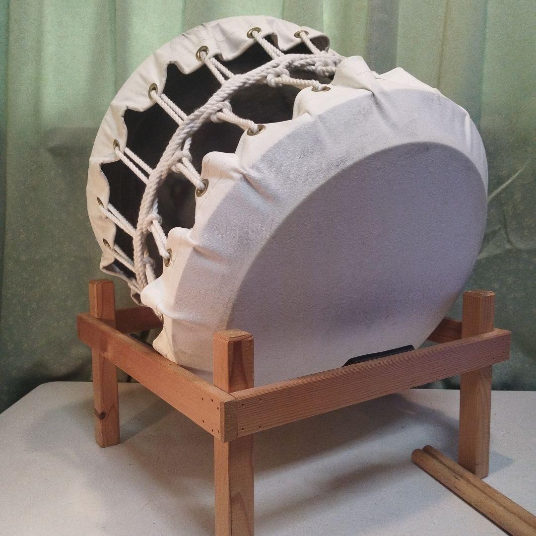 締太鼓　台　鉢付　ちょっと大き目
