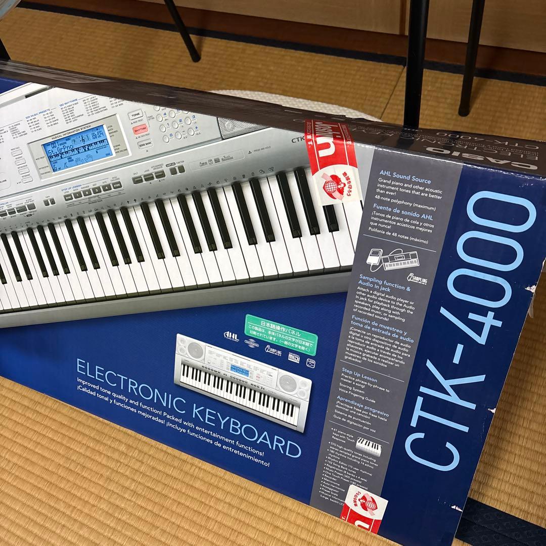 カシオCTK-4000 電子キーボード