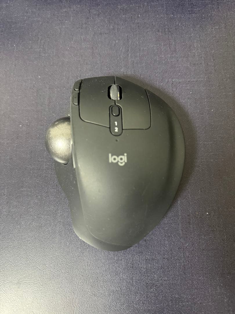美品MX ERGO logi ワイヤレストラックボールマウス 本体