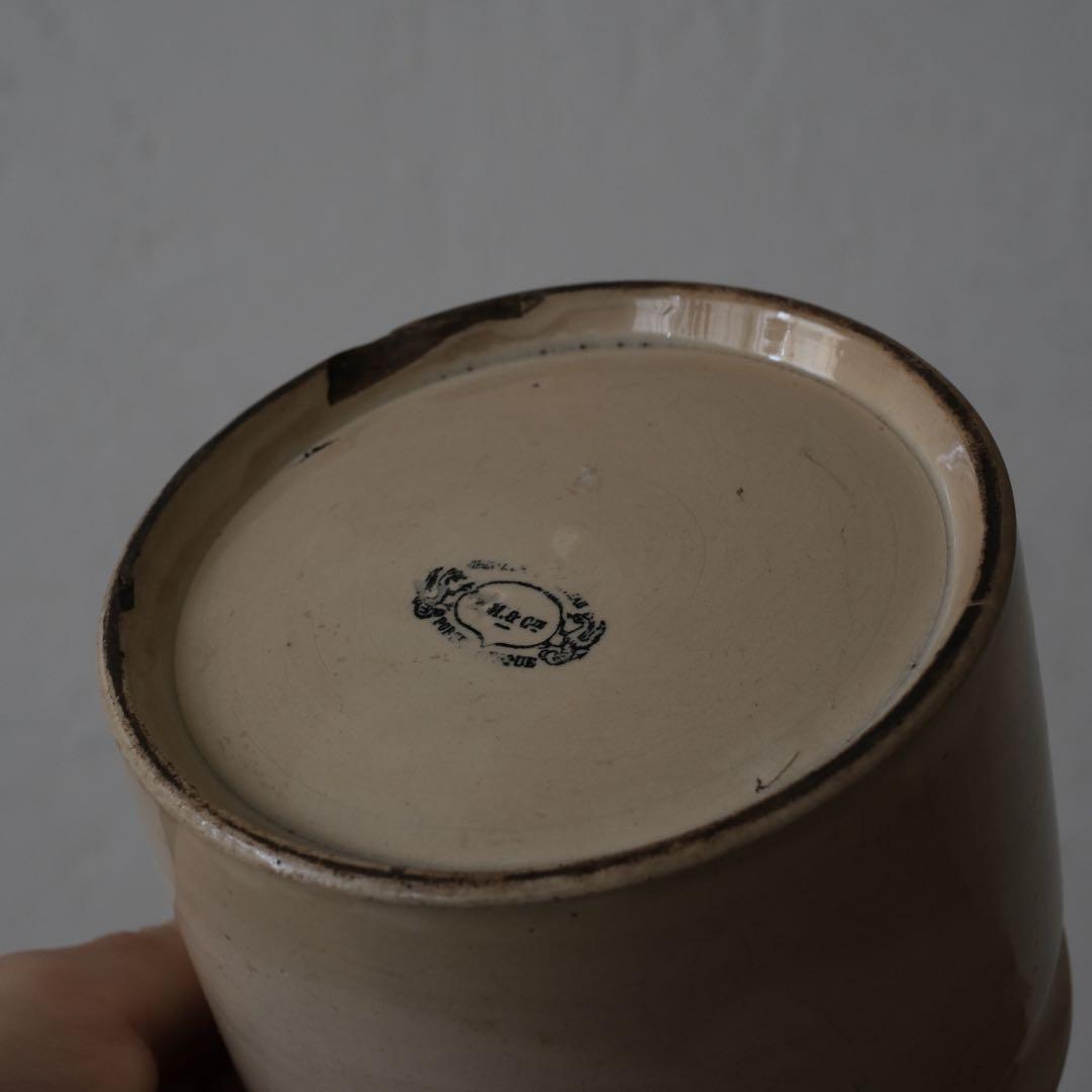 食器 creil et montereau / confiture pot