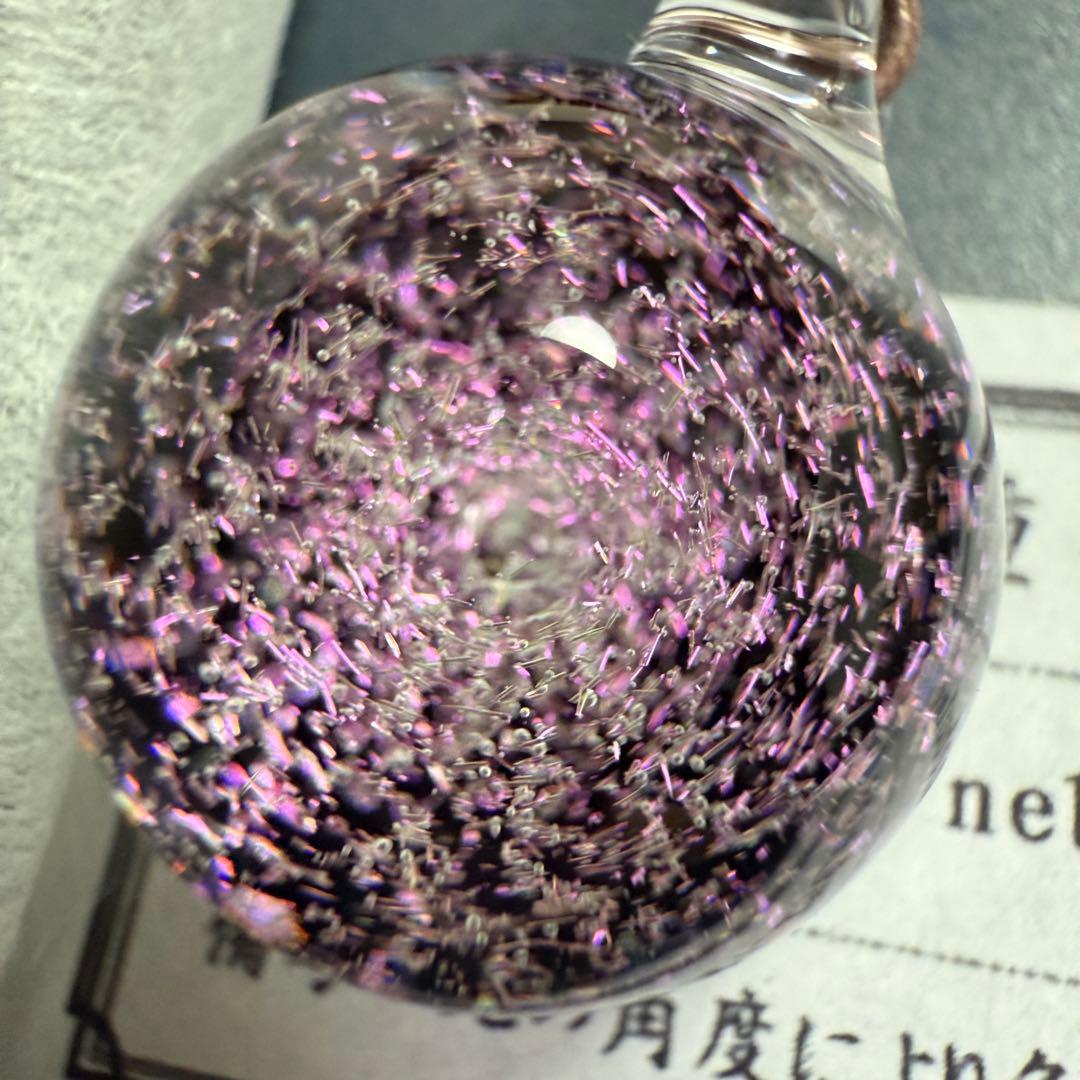 新品未使用　きこのま　ガラス　ネックレス