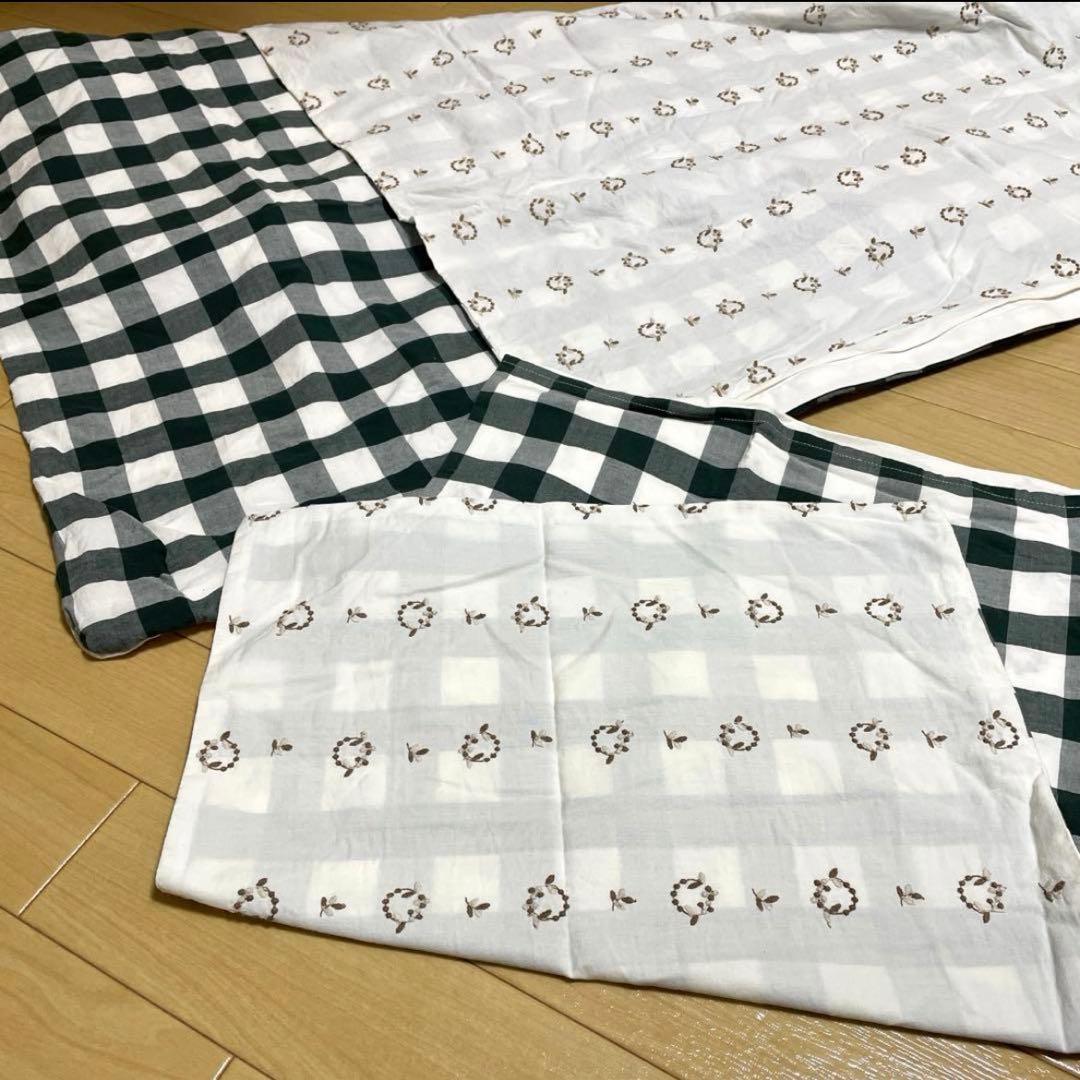 ウニコ　unico シングルカバー枕カバーセット