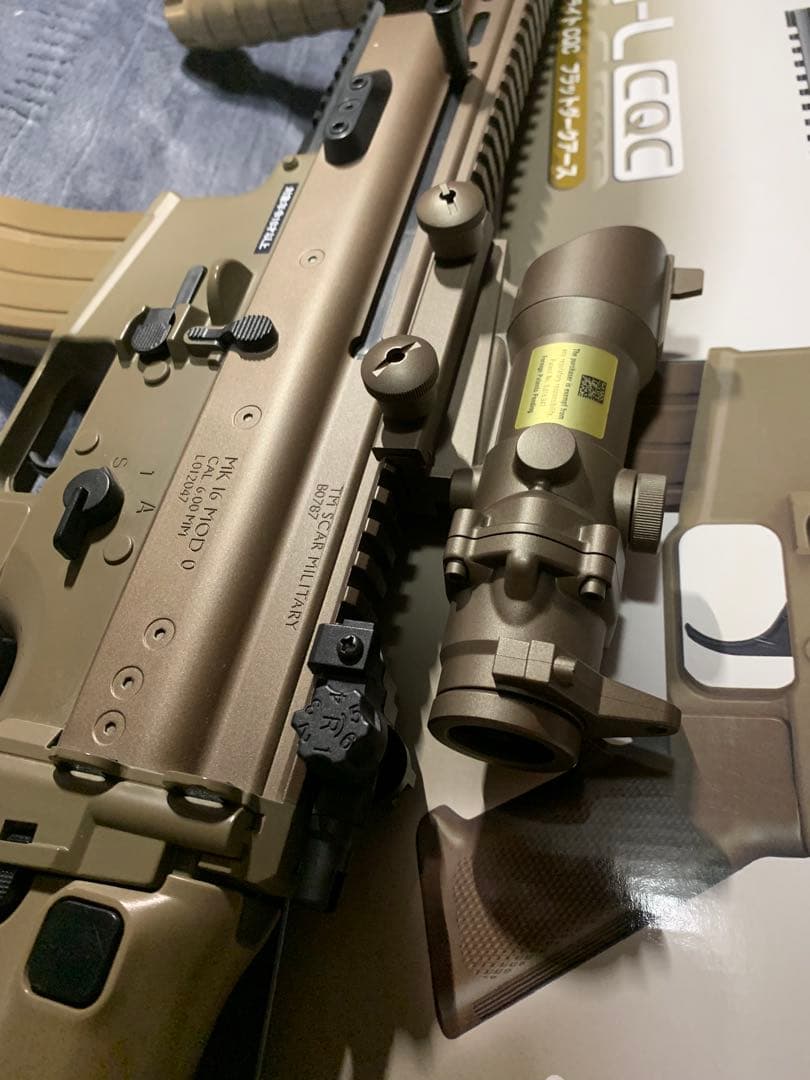 BOY'S SCAR-L FDE エアガン
