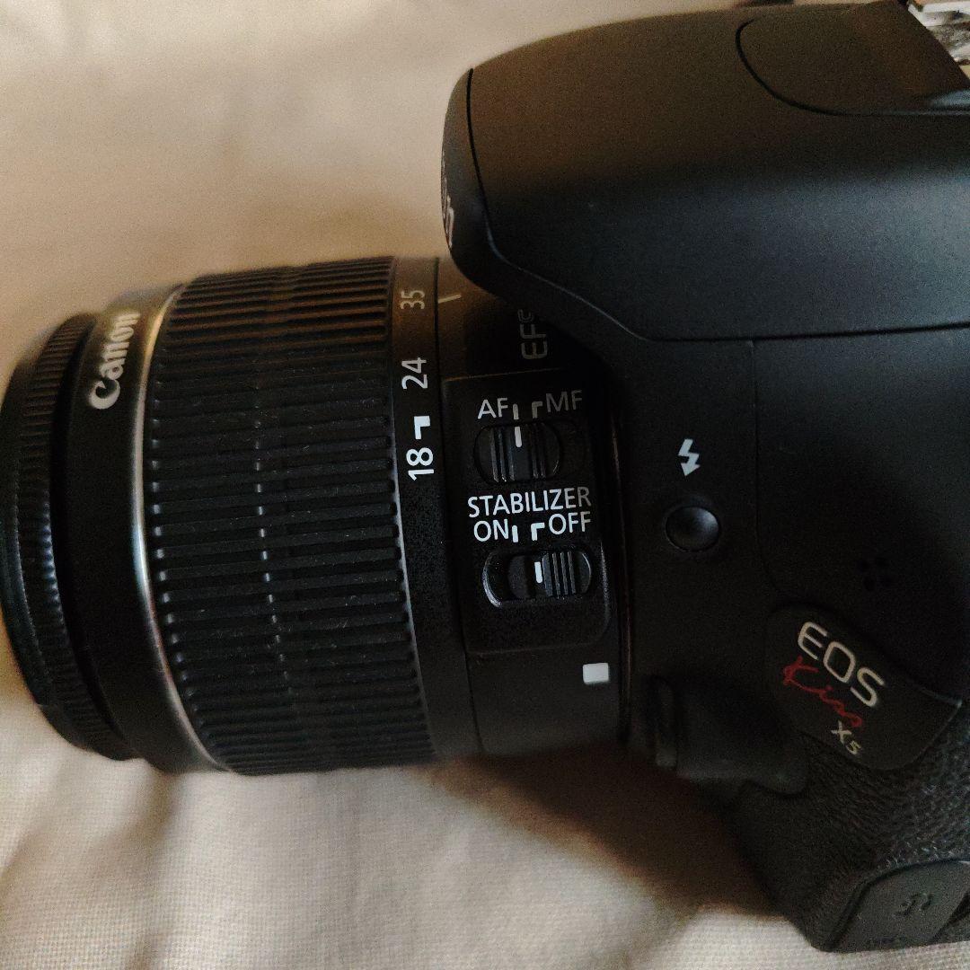 Canon EOS Kiss X5 ダブルズームキット 動作確認済・SDカード付