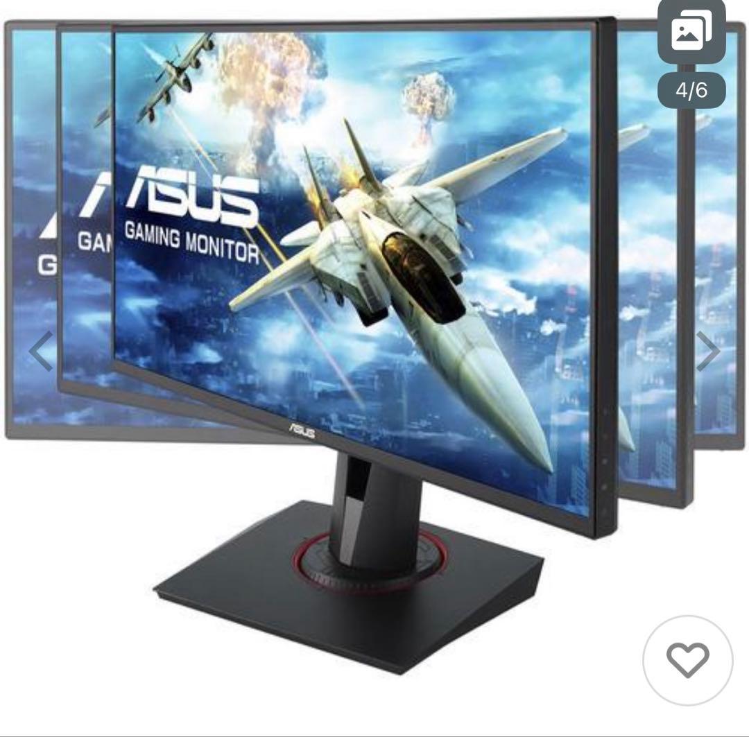 ASUS VG258QR-R ゲーミングモニター 165Hz 24.5インチ
