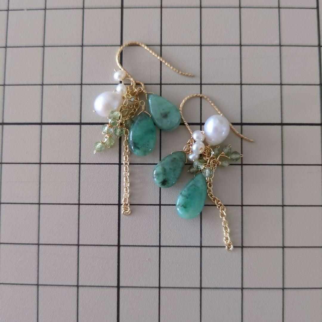 ohana◆14kgf ピアス2点