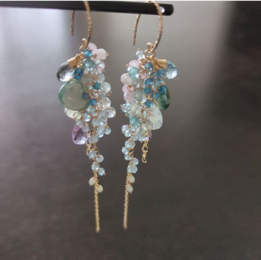 ohana◆14kgf ピアス2点