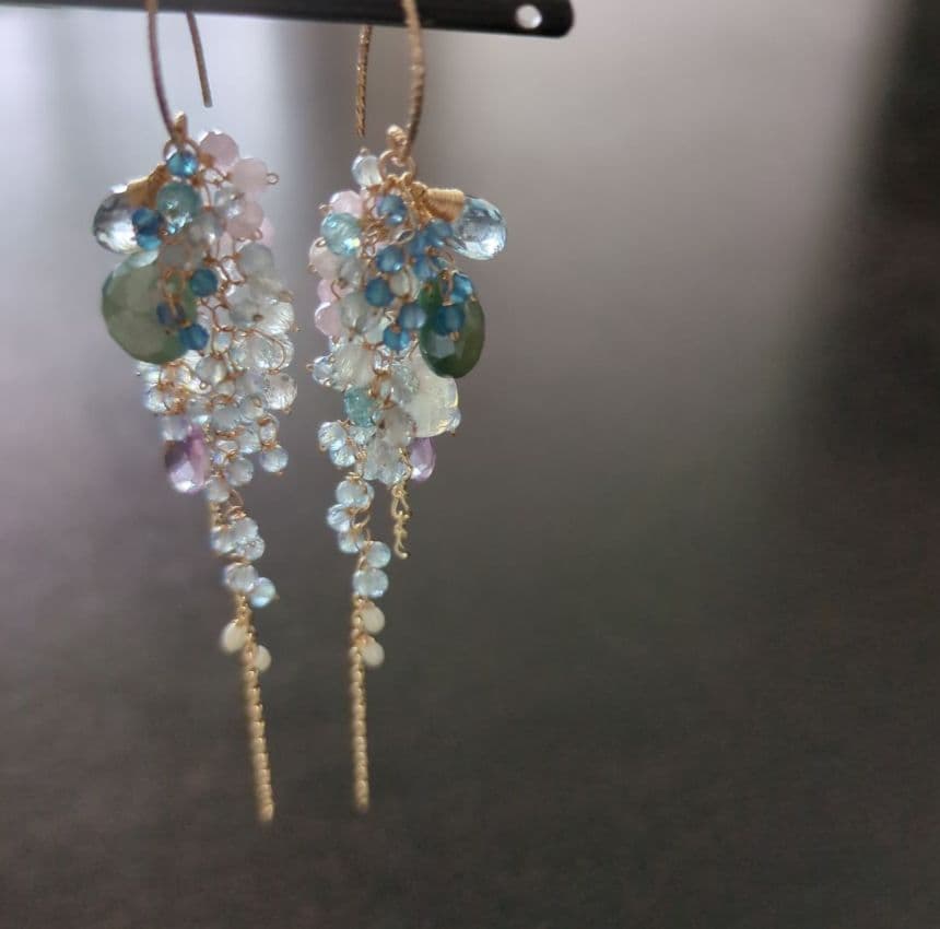 ohana◆14kgf ピアス2点