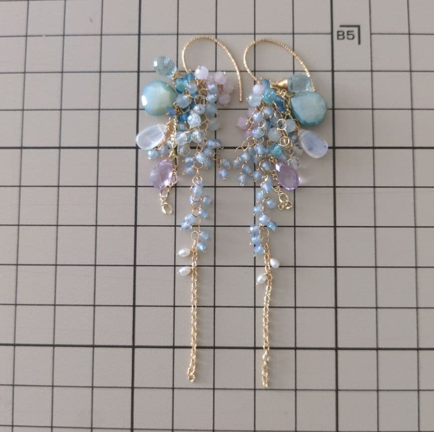 ohana◆14kgf ピアス2点