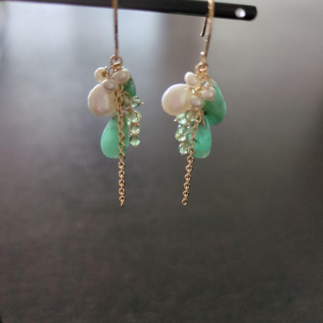 ohana◆14kgf ピアス2点