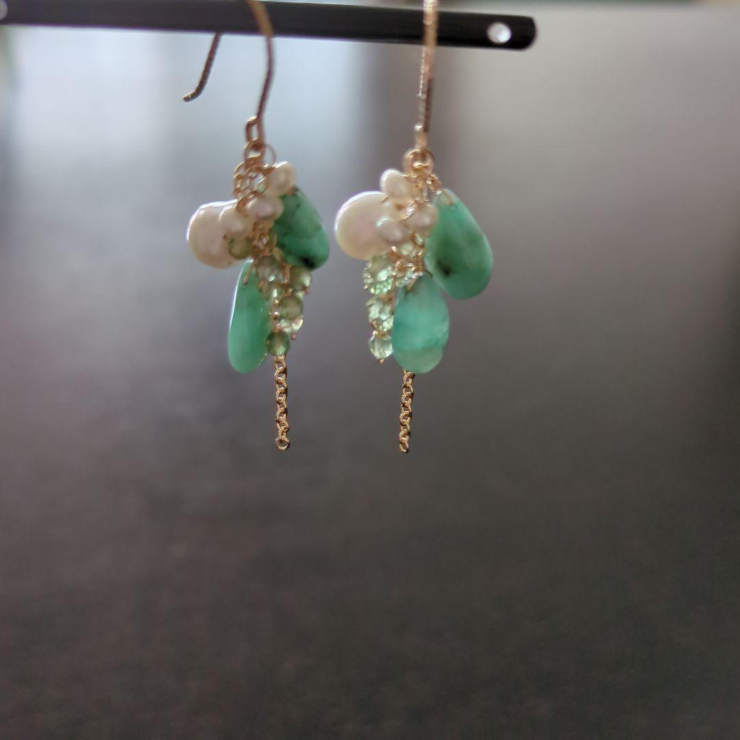 ohana◆14kgf ピアス2点