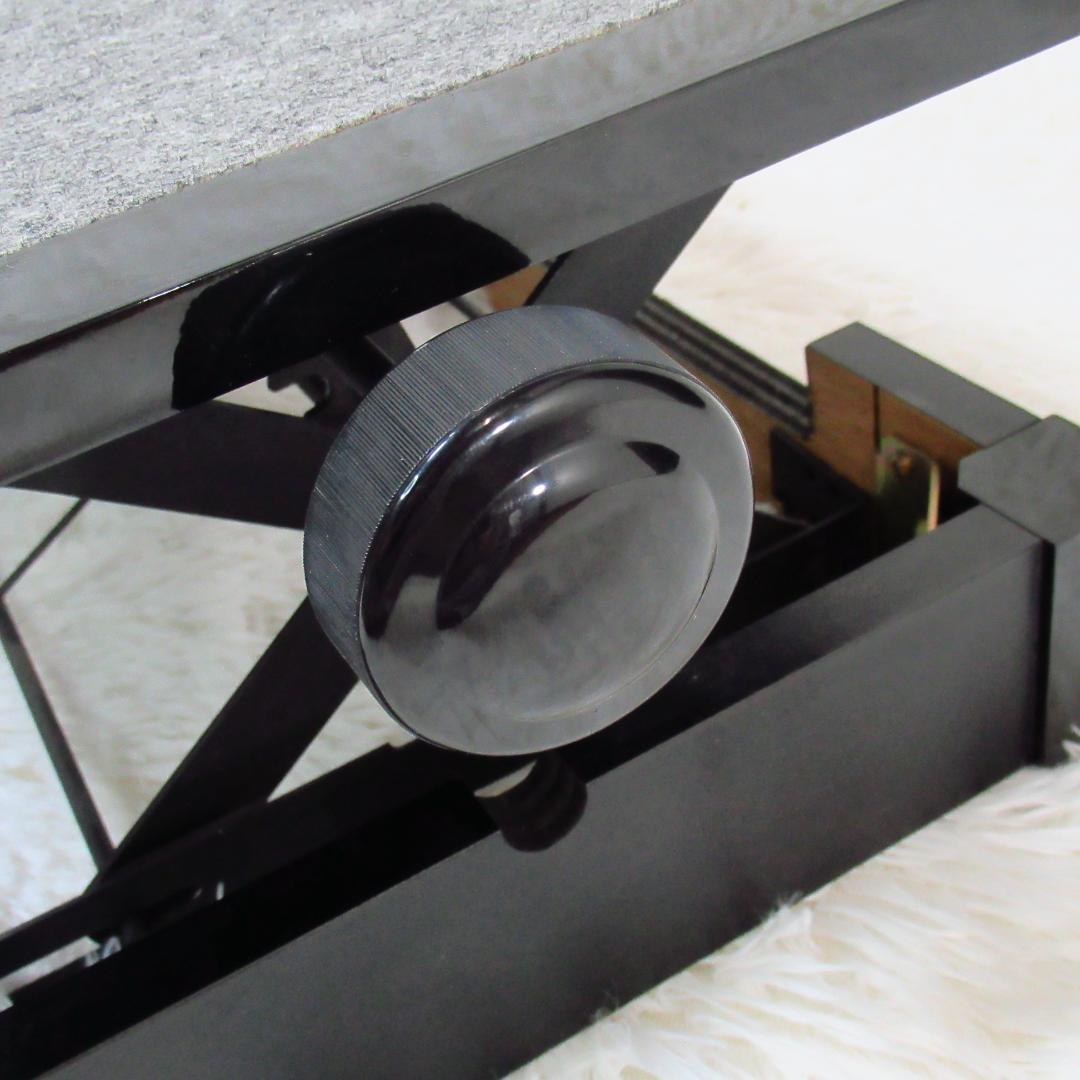 ピアノ補助台（足置き台）4段階高さ調節 木製×カーペット