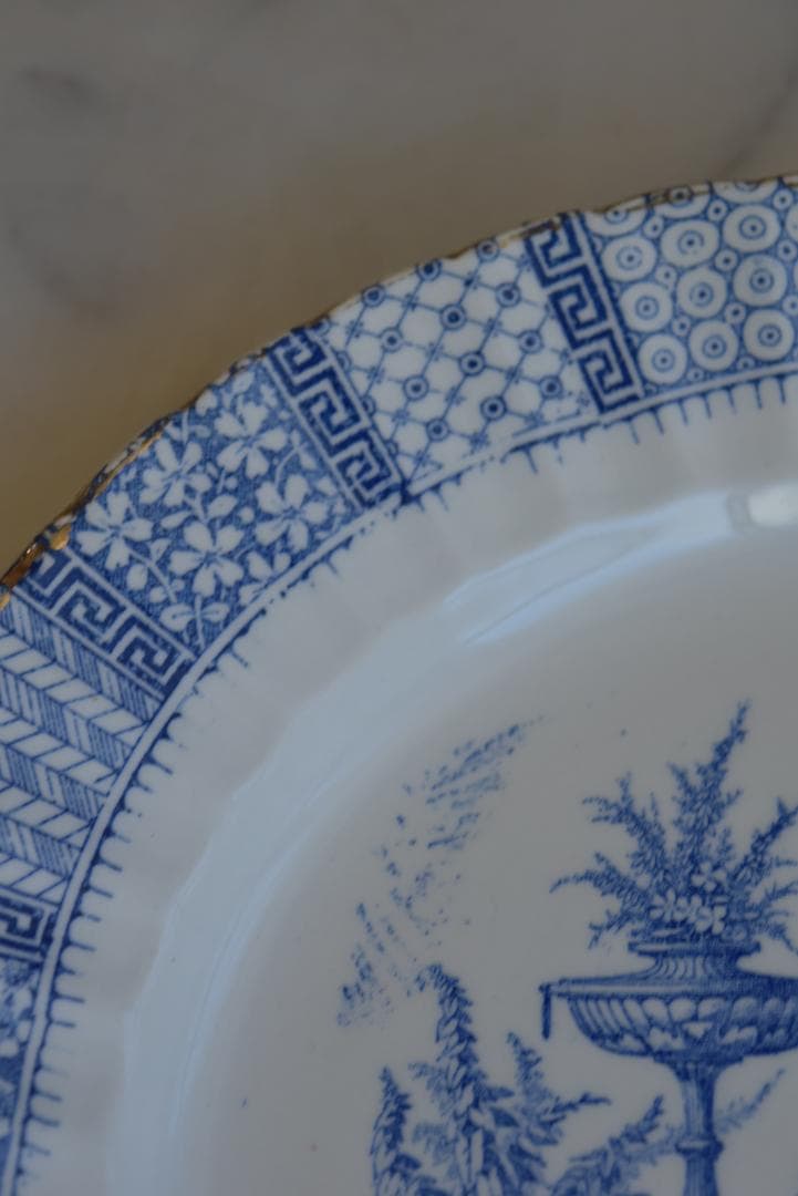 2枚組　超美品　リュネビル　DENTELLE（レース）皿　フランスアンティーク