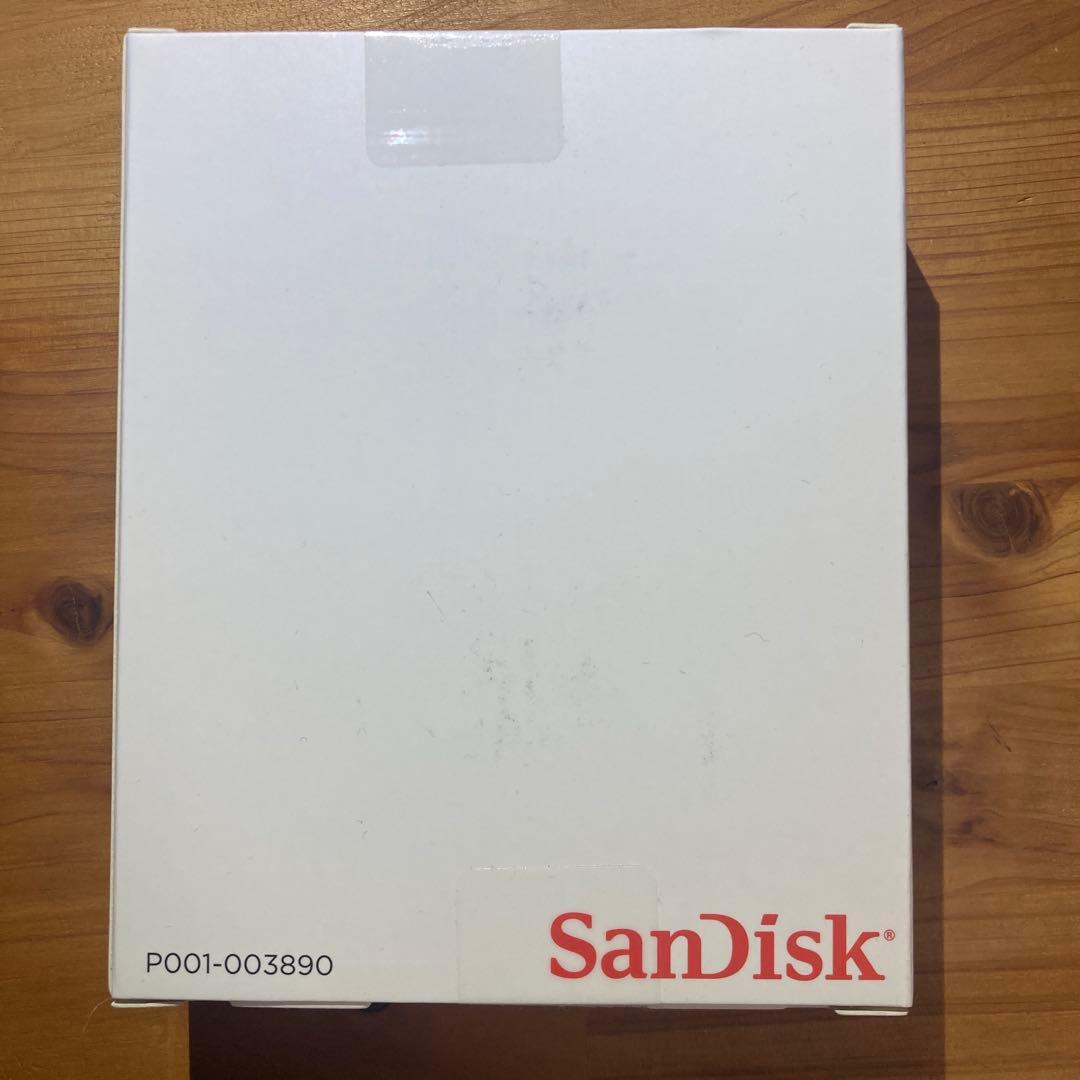 SandiskポータブルSSD 1TB SDSSDE61-1T00-GH25