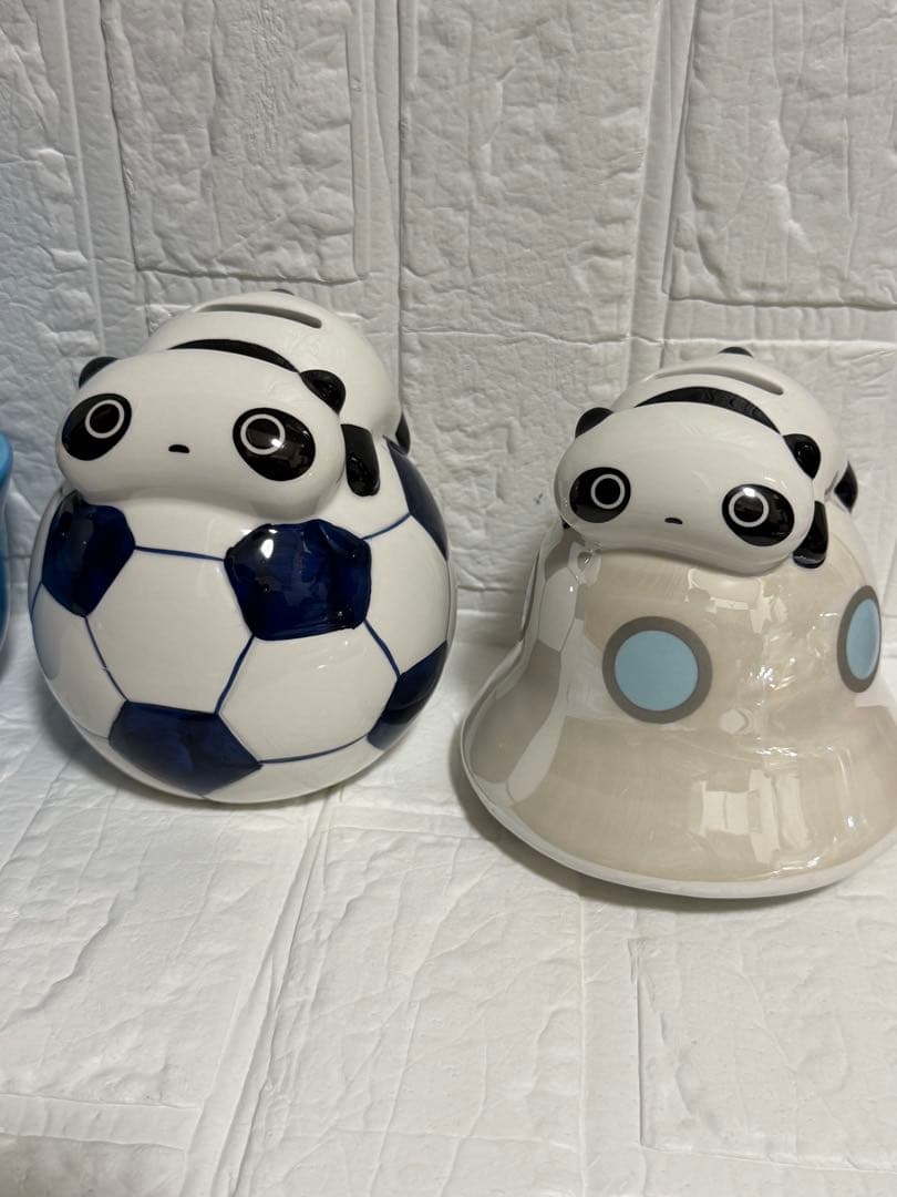 【レアもの】たれぱんだ 貯金箱 陶器製　4個セット