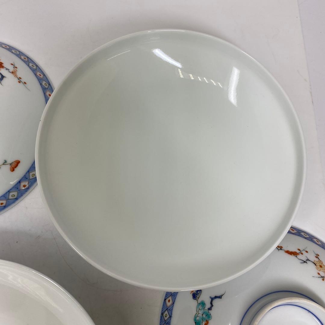 十二代　酒井田柿右衛門 蓋付丼2客　共箱　タエニ　東さ7-0607①