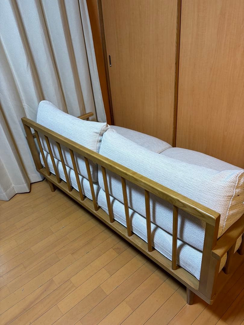 unico SIAL(シアル)　カバーリングソファ 2.5シーター　美品