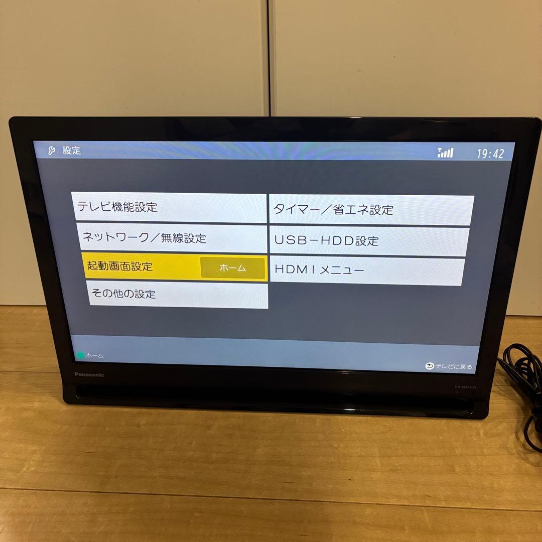 Panasonic プライベートビエラ UN-19CF10D 19型 動作確認済