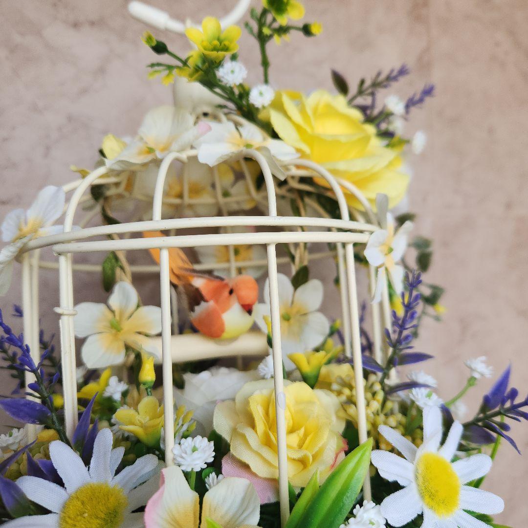 あかねこのは　鳥かごアレンジ31