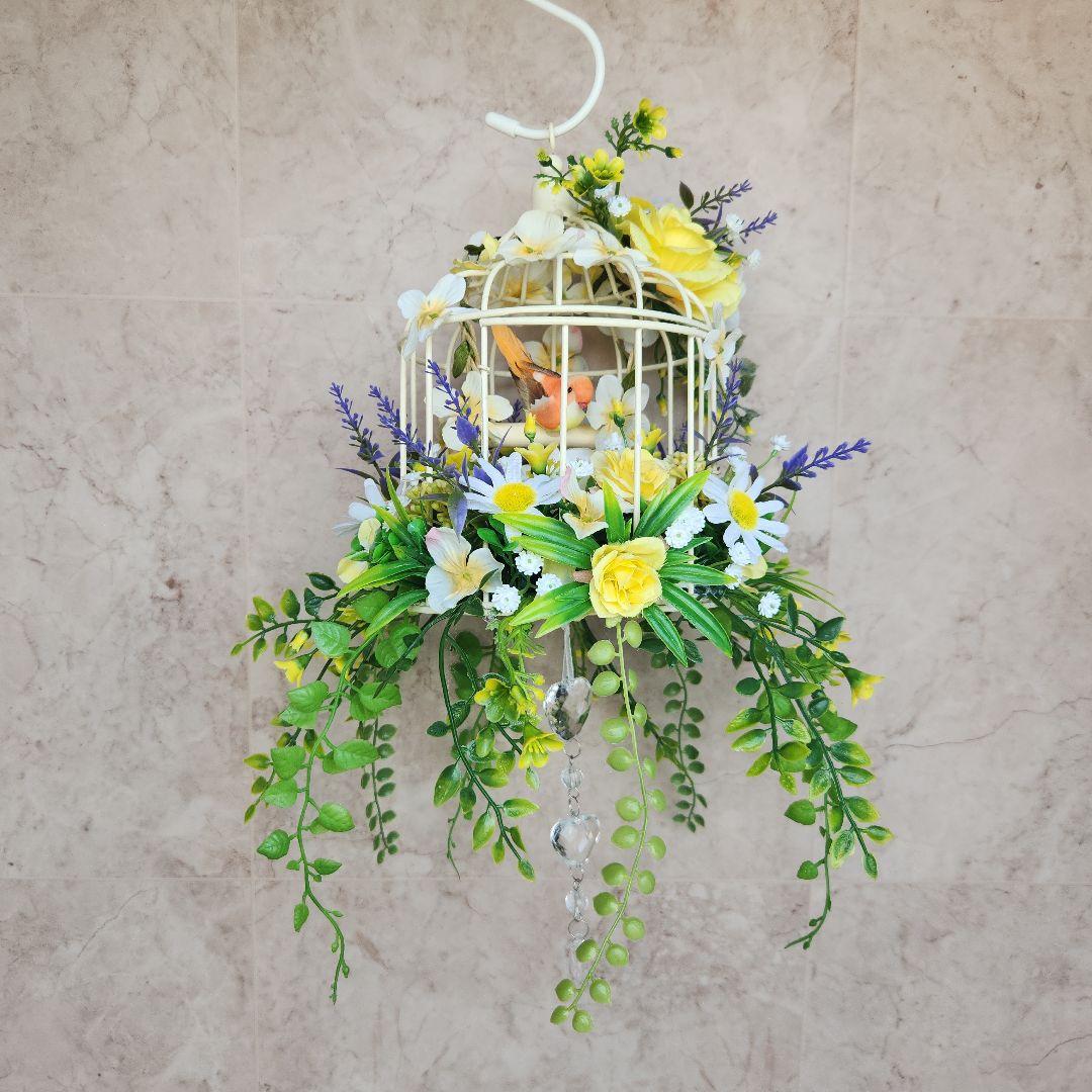 あかねこのは　鳥かごアレンジ31