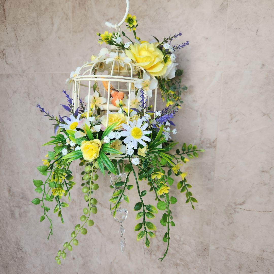 あかねこのは　鳥かごアレンジ31