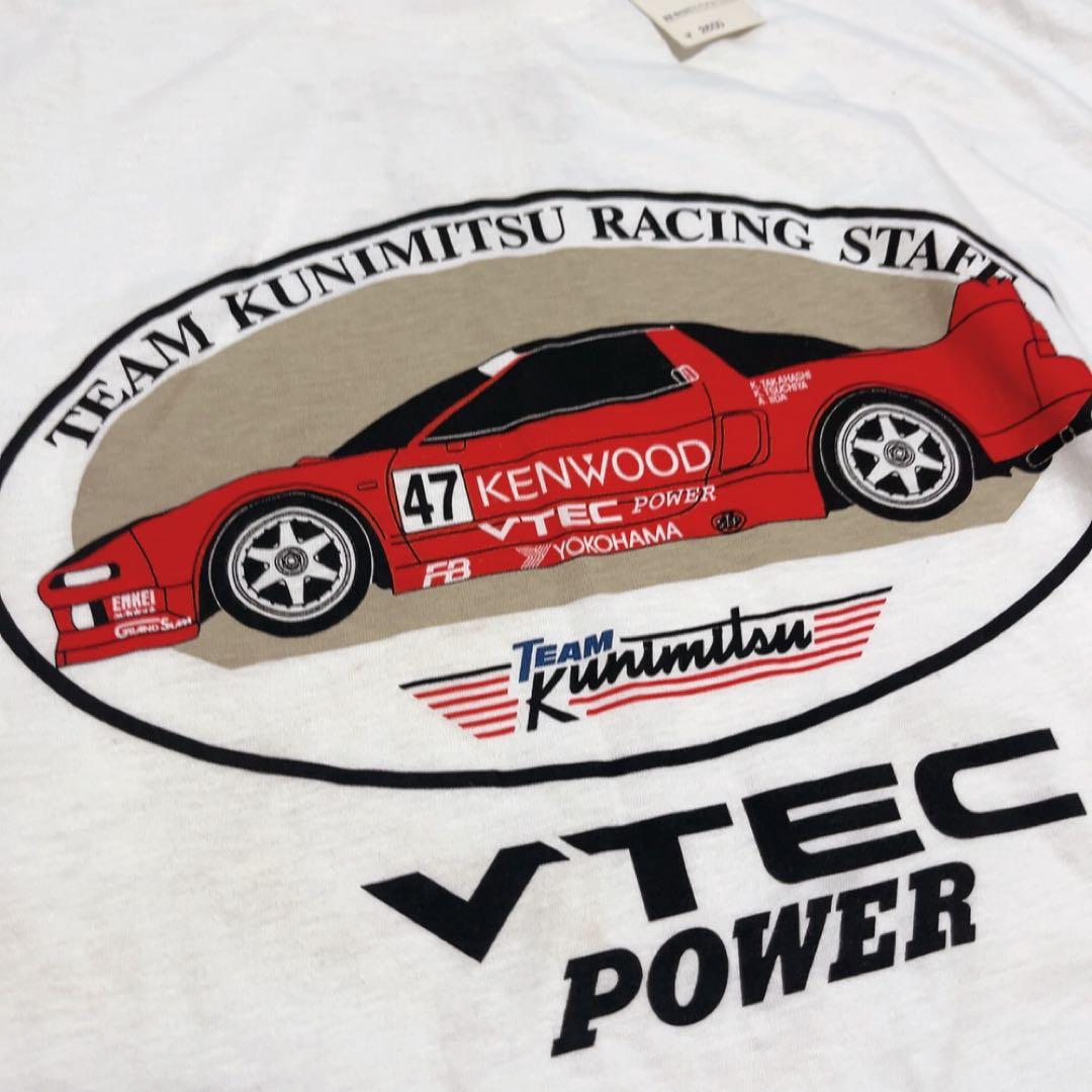 タグ付き未使用 サイン入り チーム国光 94年当時物 高橋国光 Tシャツ L