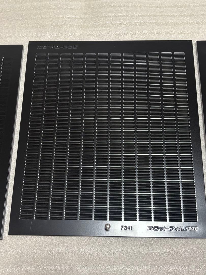 富士工業純正　BDR用レンジフードフィルター　3枚セット刻印F341