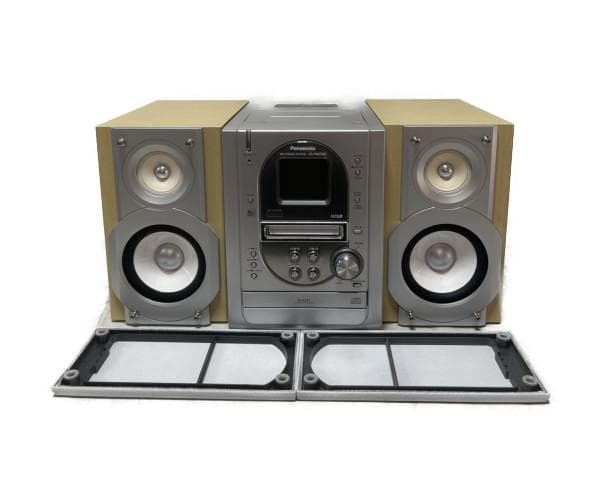 Panasonic パナソニック SC-PM27MD-S シルバー ミニコンポ