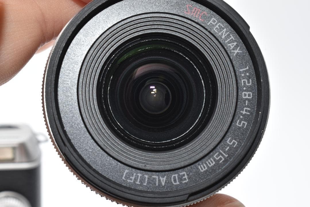 【バッテリーx2付き】ペンタックス PENTAX Q10 シルバー レンズキット