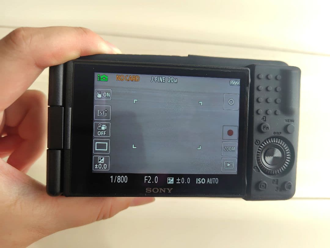 SONY VLOGCAM ZV-1F ブラック 128GB SDカード付き