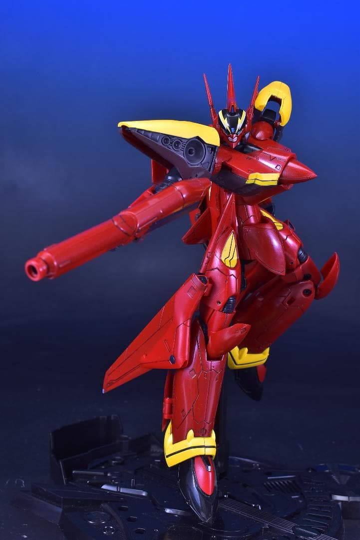 中古 HI-L VF-19改 ファイヤーバルキリー&オプションパーツ2点