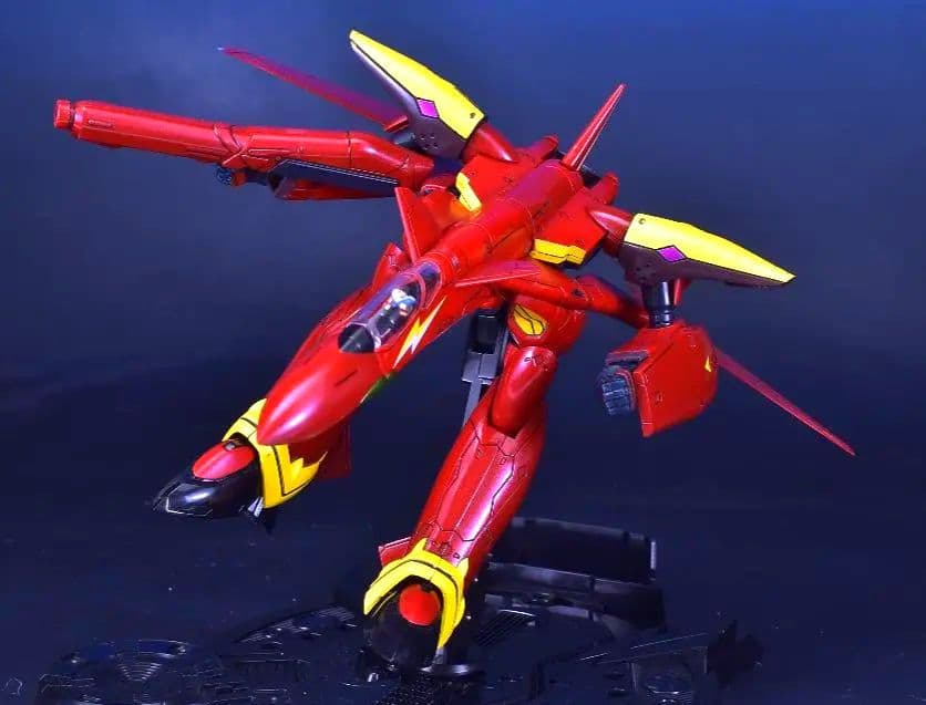 中古 HI-L VF-19改 ファイヤーバルキリー&オプションパーツ2点