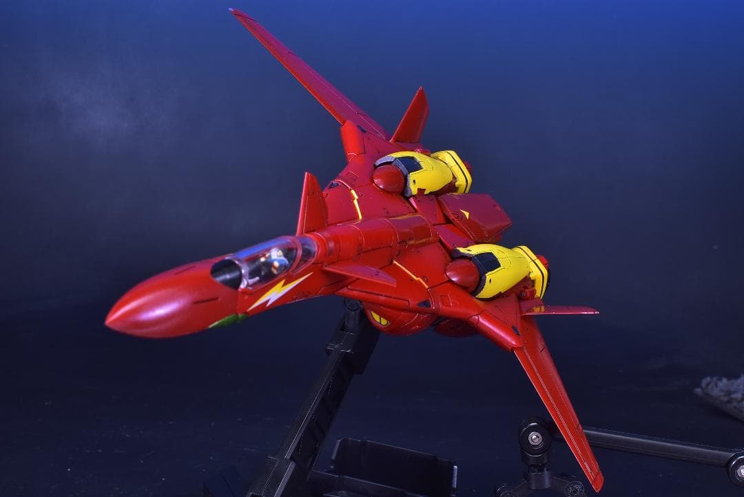 中古 HI-L VF-19改 ファイヤーバルキリー&オプションパーツ2点