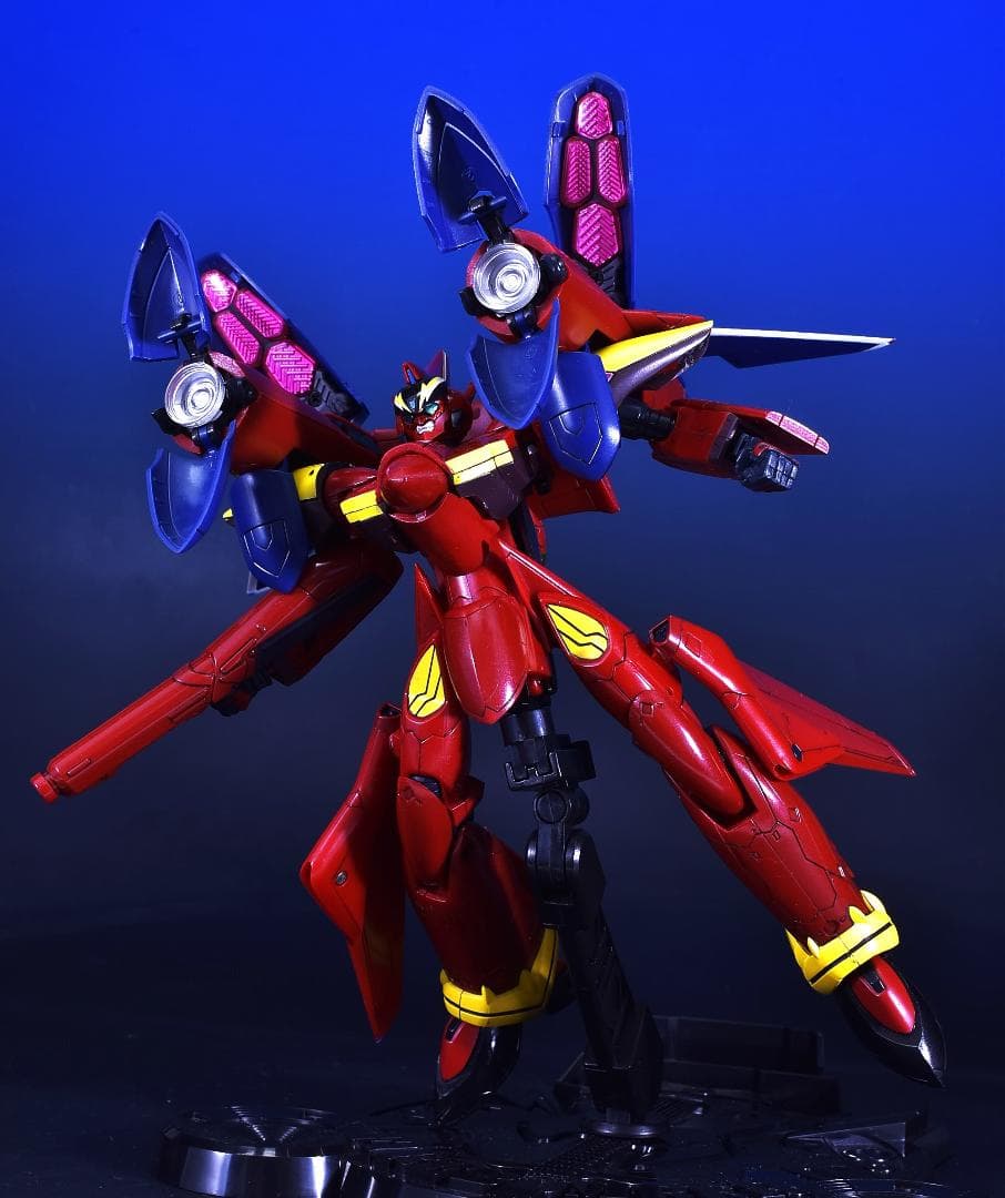 中古 HI-L VF-19改 ファイヤーバルキリー&オプションパーツ2点