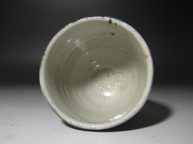 ☆　河井寛次郎　彩湯飲　様々な顔を楽しめる一品☆y422