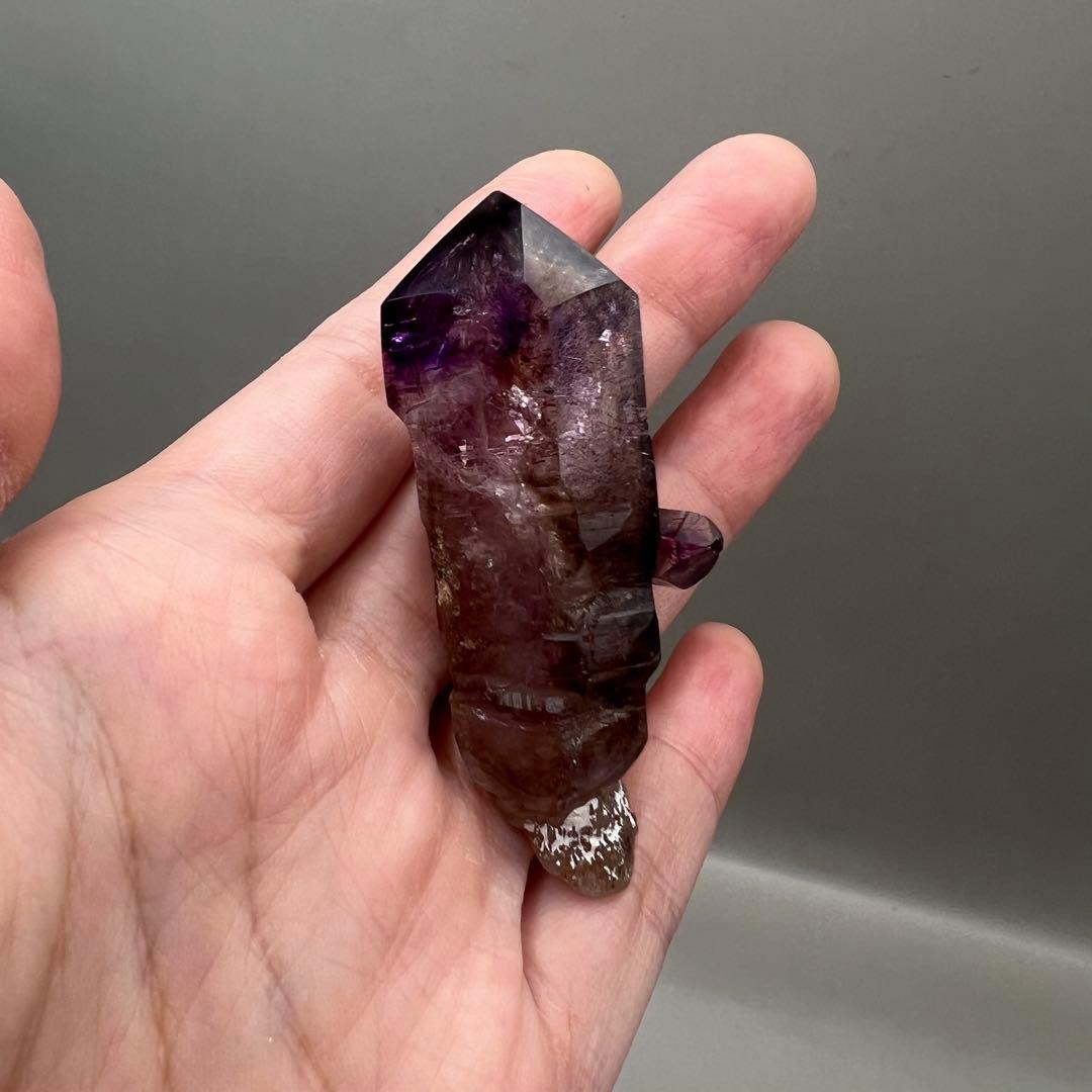 （ss1）マダガスカル産スーパーセブン（アメジストエレスチャル）セプタークォーツ