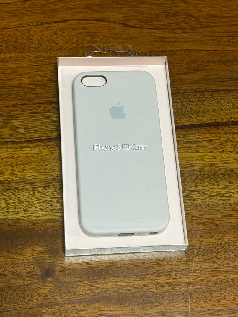 iPhone5s iPhoneSE用 Apple社純正レザーケース　ベージュ