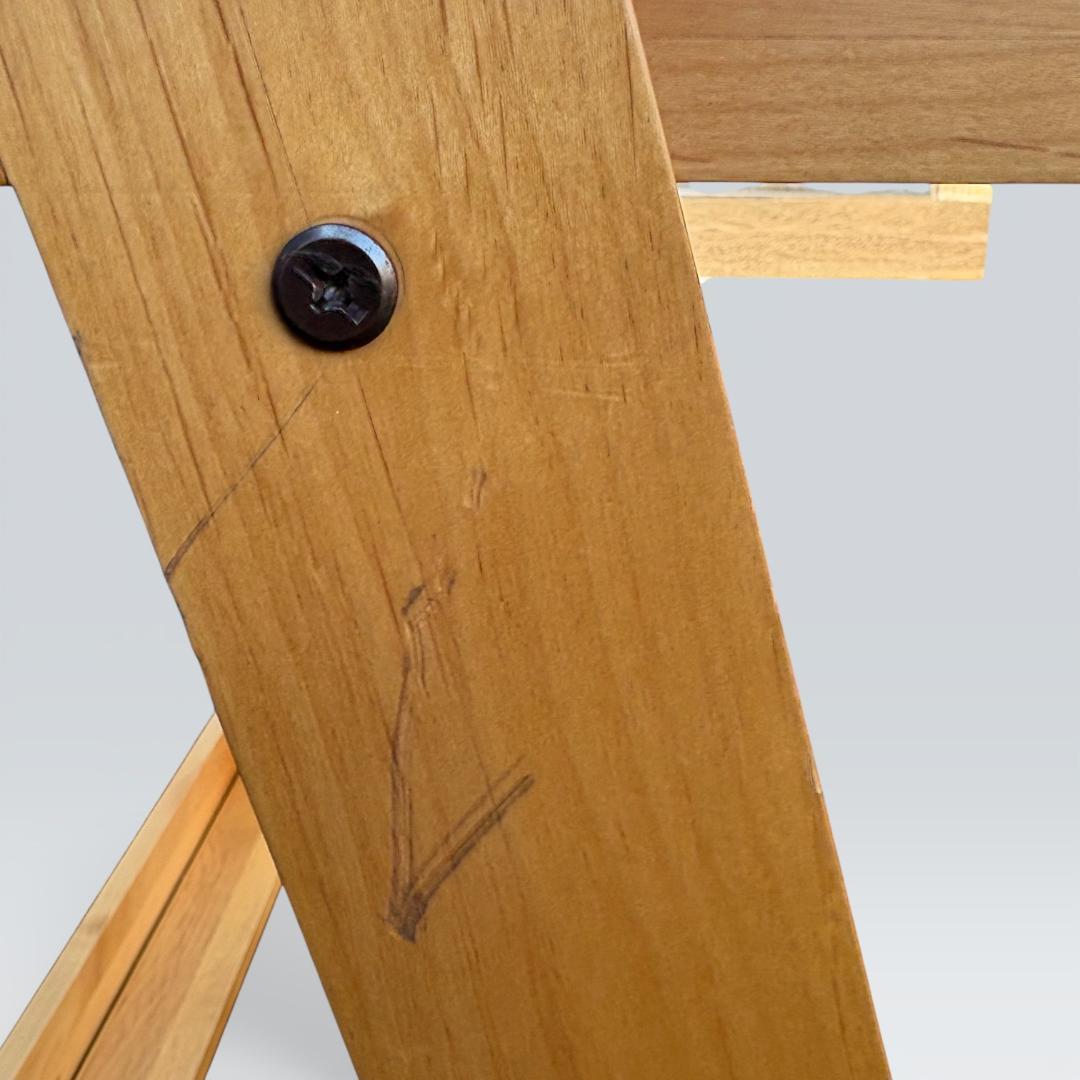 【訳アリ】ACTUS アクタス REVE デスク 北欧風 学習机 キズ有