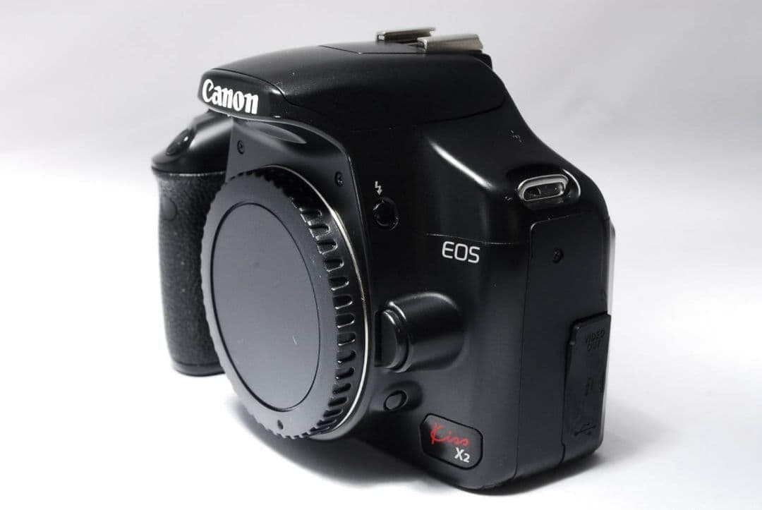 ♥シャッター数極少♥Canon Kiss X2♥標準＋望遠Wレンズ♥初心者安心