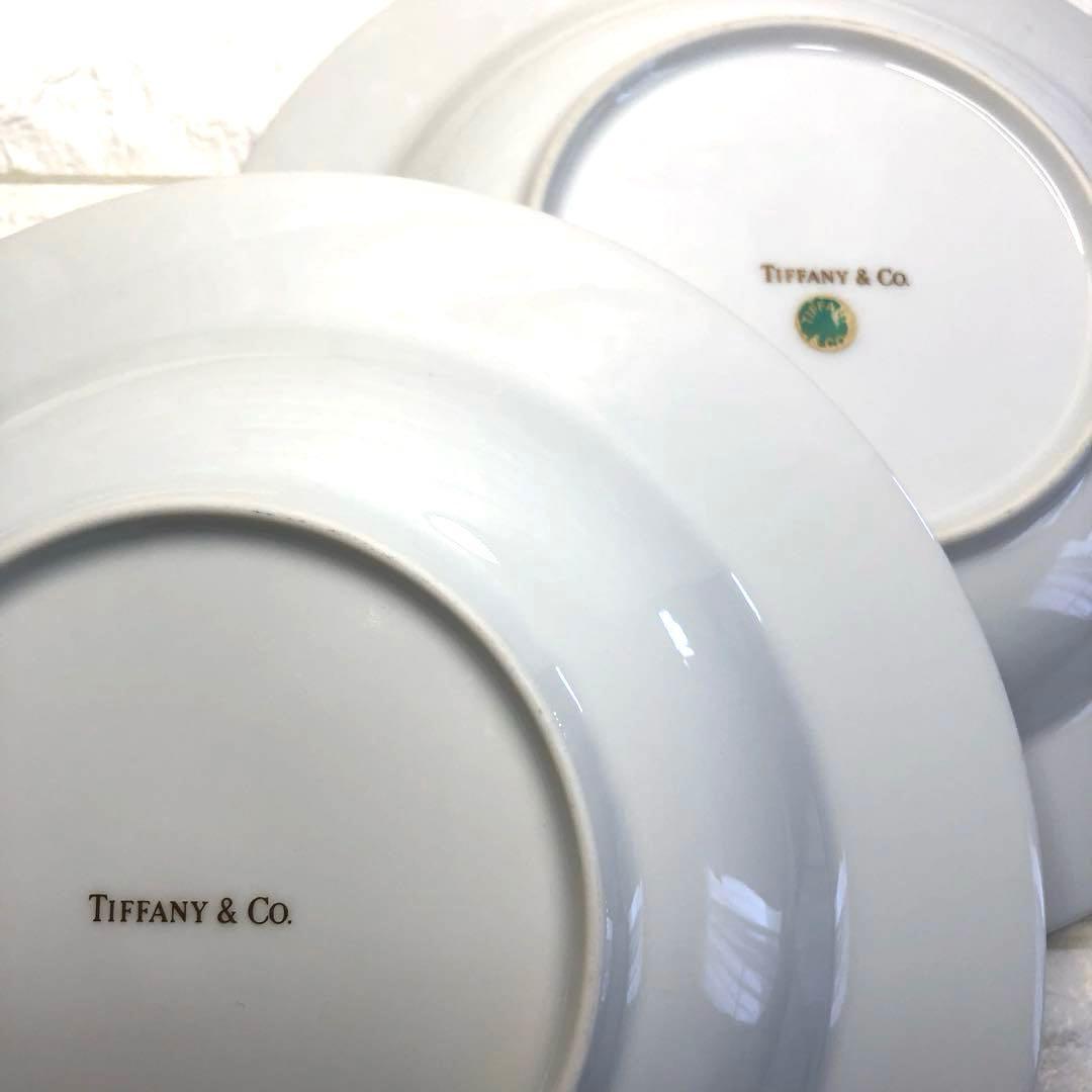 【美品】ティファニー ダンシングT サラダボウル1枚 スープ皿5枚 計6枚セット