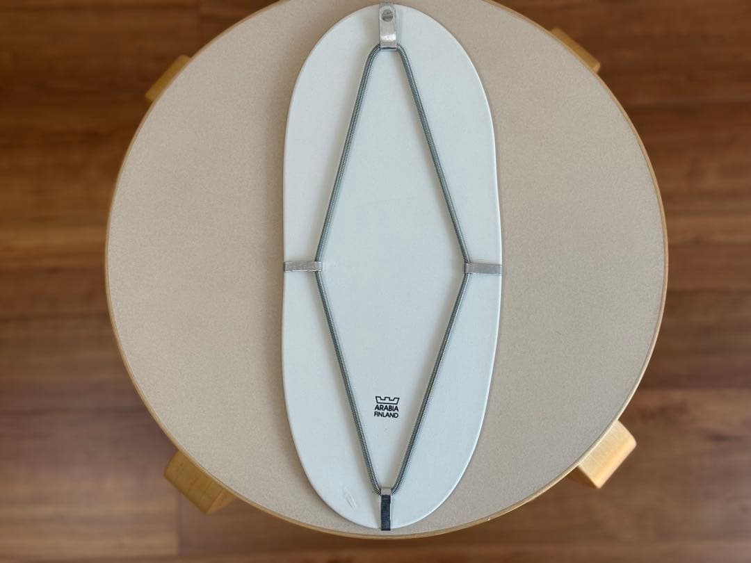 Time of Anemone 白いアネモネ ヘルヤ 陶板画 アラビア