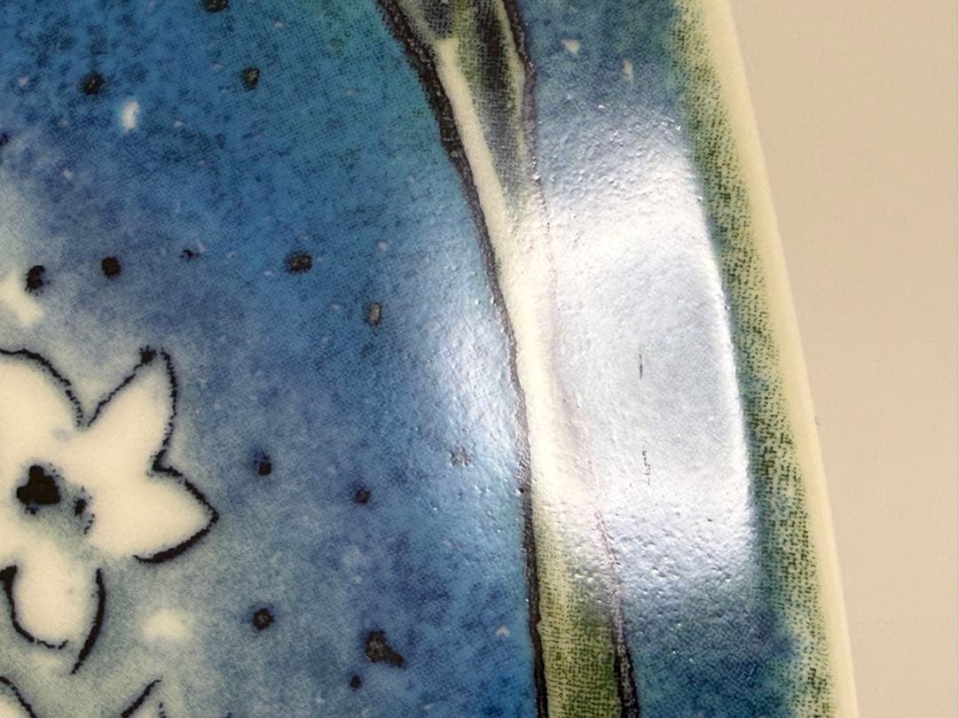 Time of Anemone 白いアネモネ ヘルヤ 陶板画 アラビア