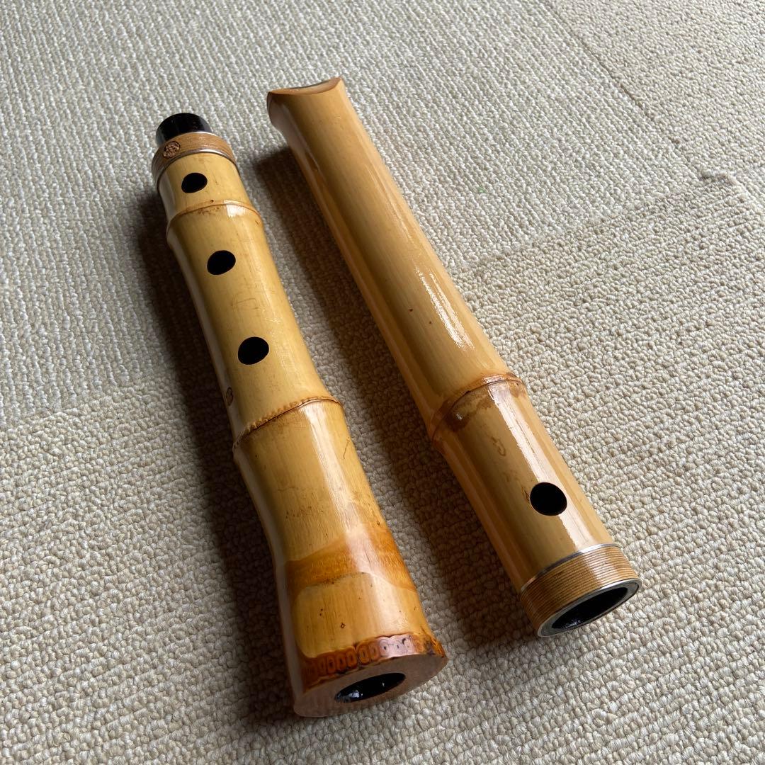 243尺八一尺六寸管蛍童銘ニ印