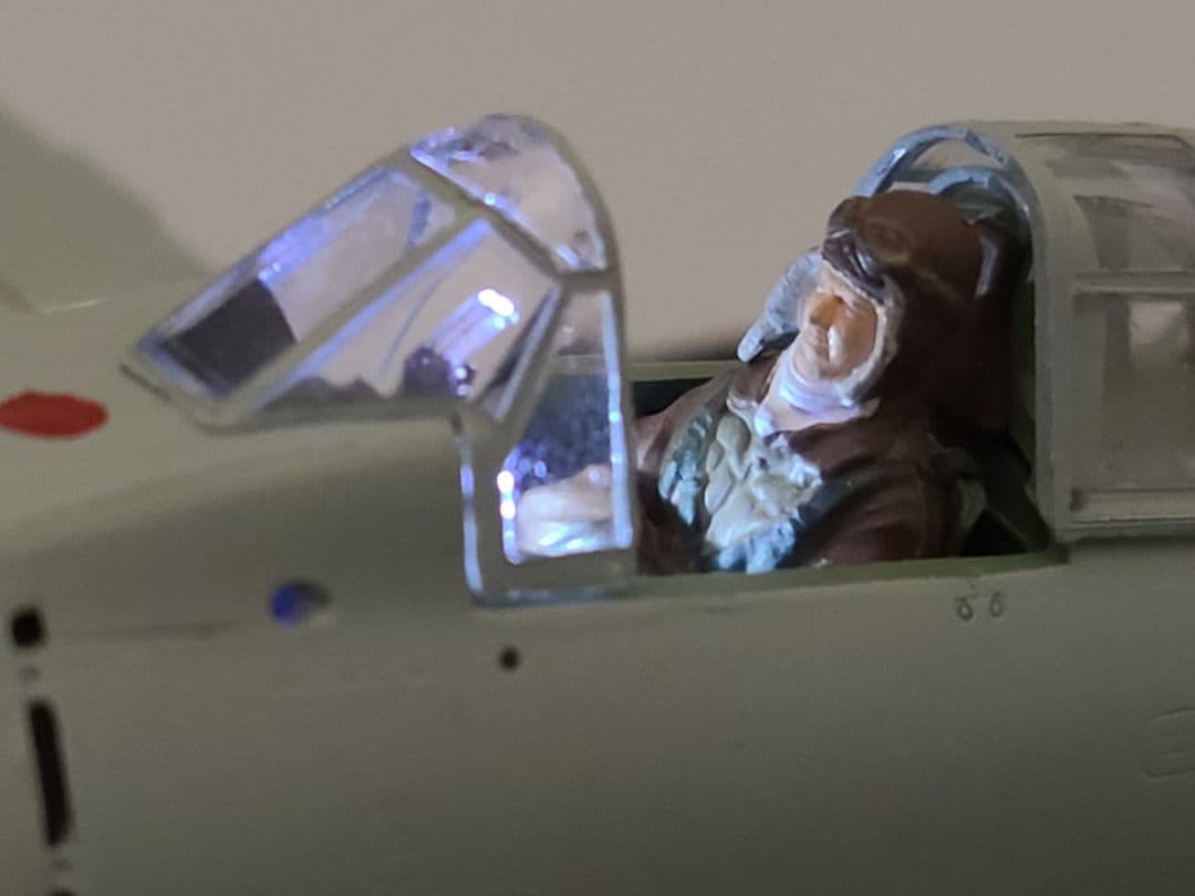 零式艦上戦闘機21型 坂井三郎乗機リアルモーターライズ完成品