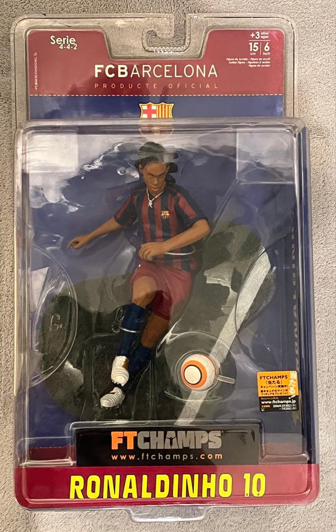 【激レア引退記念品】ロナウジーニョ フィギュア 2種セット FCバルセロナ
