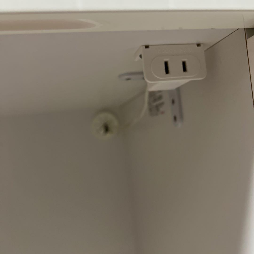 大塚家具ホワイト モダン ドレッサー 大きな鏡付き「haniko0913」