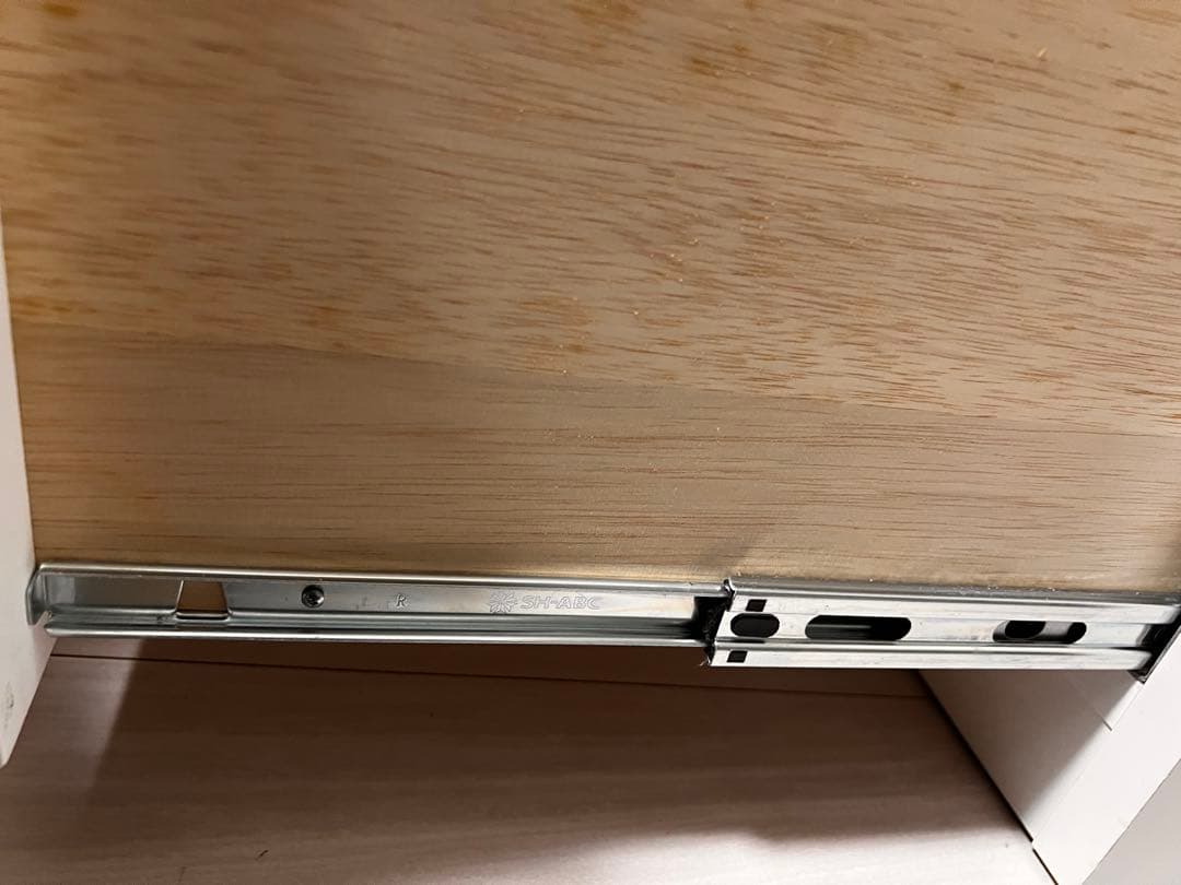 大塚家具ホワイト モダン ドレッサー 大きな鏡付き「haniko0913」