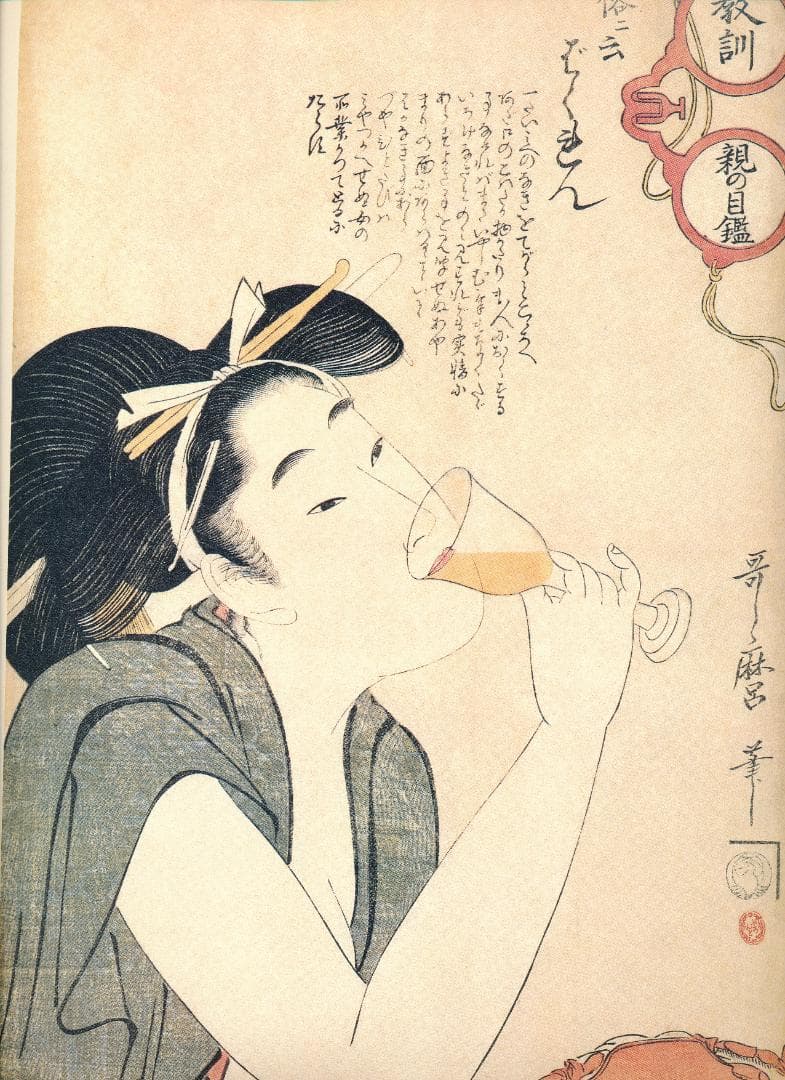 写楽歌麿二十四撰 額絵集