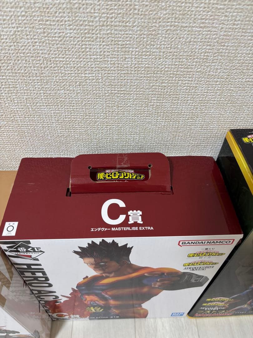 僕のヒーローアカデミア 一番くじ　エンデヴァー　ホークス　オールマイト　セット