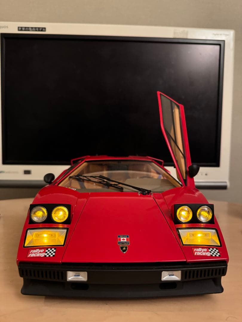 ザキ　デアゴスティーニランボルギーニ カウンタックLP500S 欠品完成品